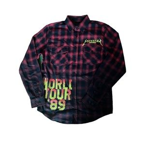 rockstar original “world tour 89” flannel (S)